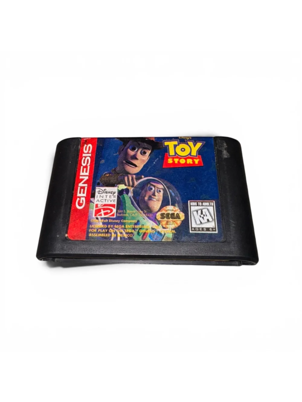 1993 Toy Story Video Game Sega Genesis Toy Story Cartridge